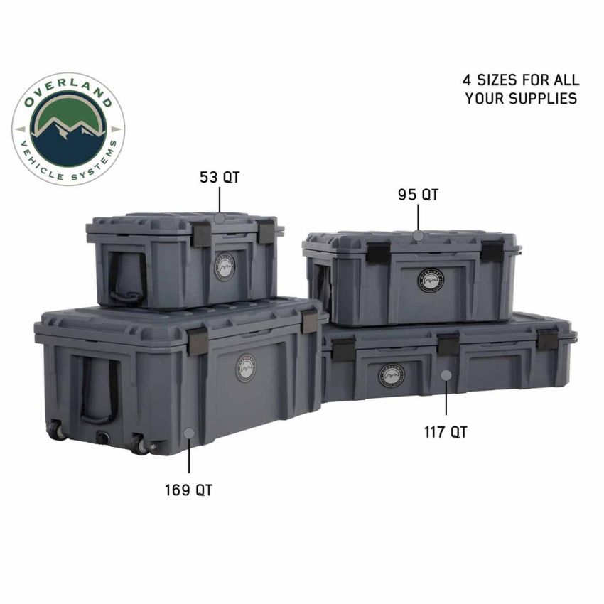 Stay Dry With Overland Vehicle Systems 117 Quart Dry Box Overland Vehicle Systems