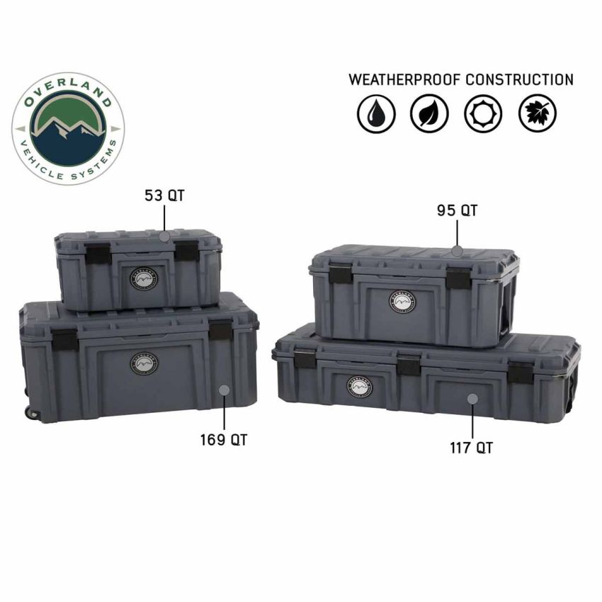 Stay Dry With Overland Vehicle Systems 117 Quart Dry Box Overland Vehicle Systems