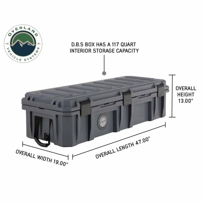 Stay Dry With Overland Vehicle Systems 117 Quart Dry Box Overland Vehicle Systems