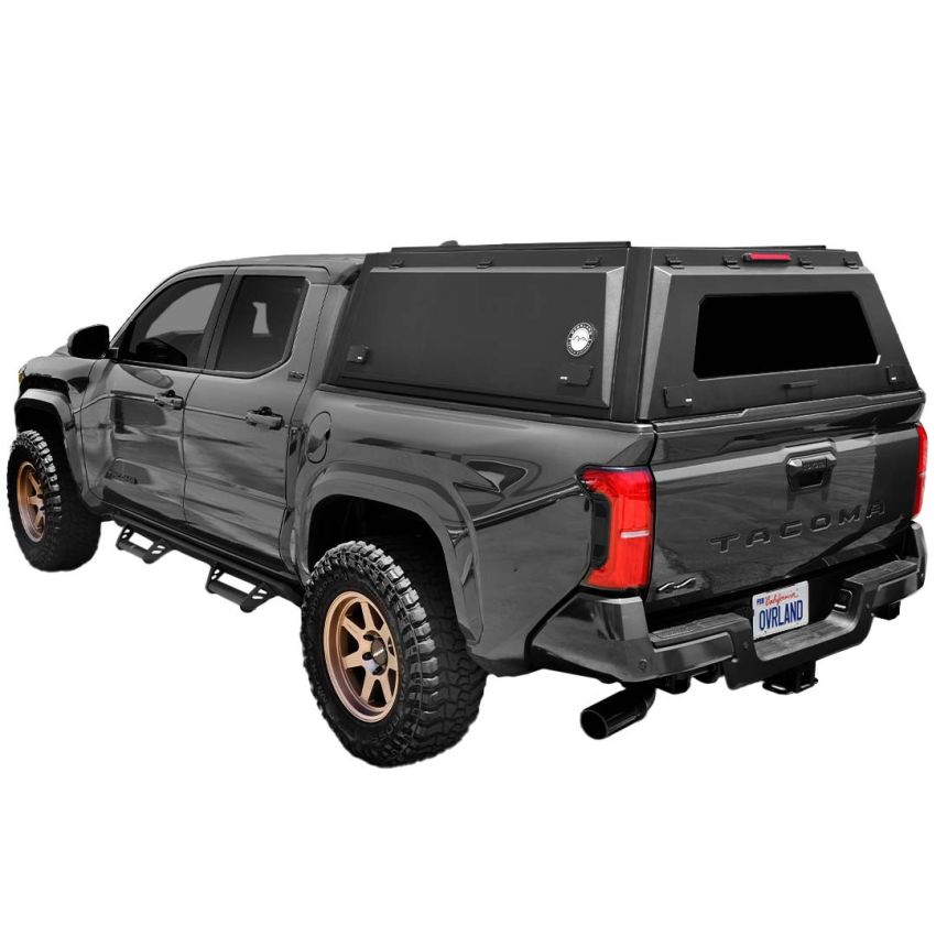 Expedition - Truck Cap W/Full Wing Doors, Front and Rear Windows and 3rd Brake Light 20-26 Chevrolet Silverado/GMC Sierra 2500/3500 Overland Vehicle Systems