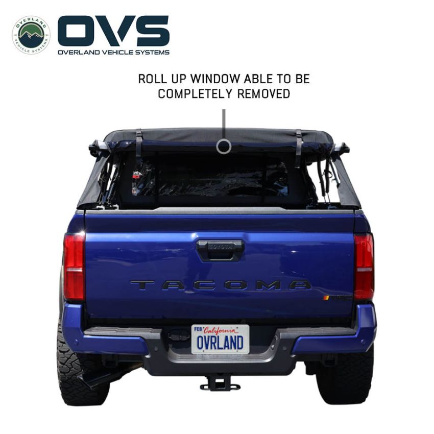 Explorer Soft Shell - Black Diamond Canvas and Aluminum Frame 19-26 RAM 1500/TRX Overland Vehicle Systems