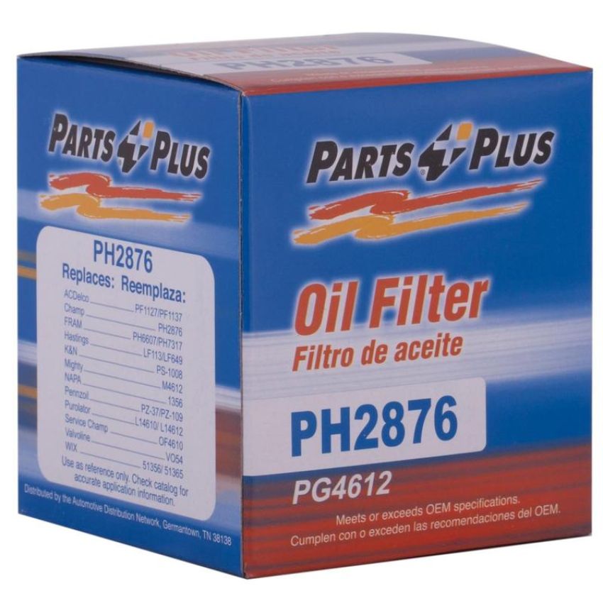 PARTS PLUS PH2876 