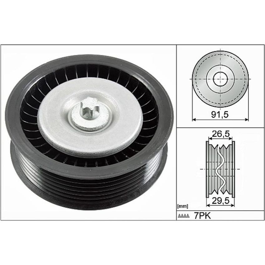 INA FP08081 INA BDC FEAD pulley