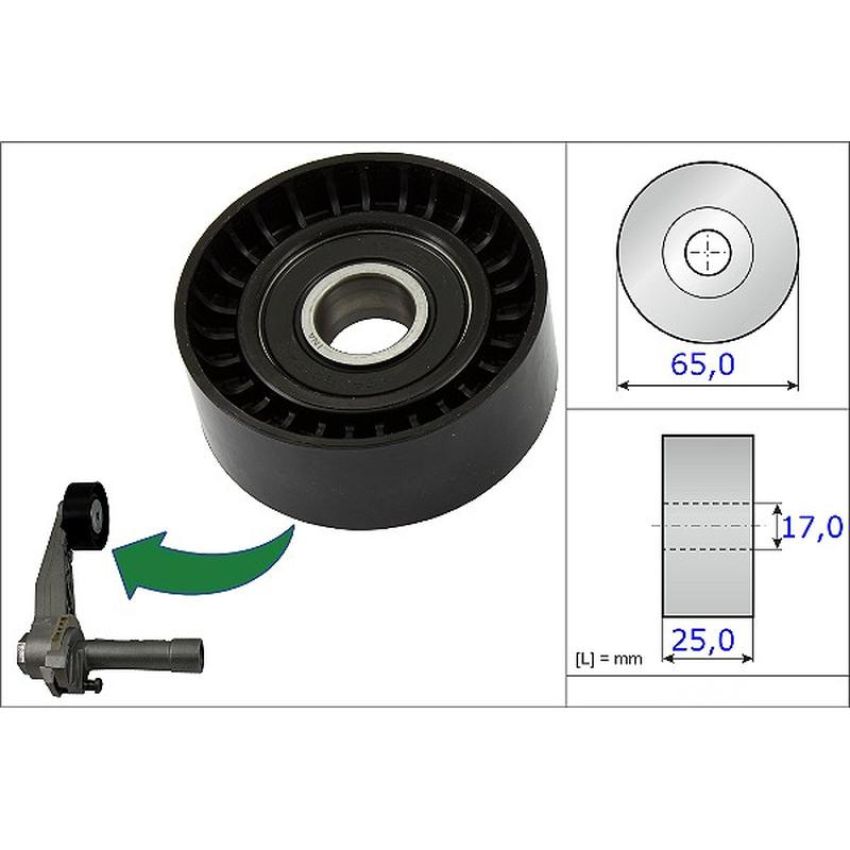 INA FT0866 INA BDC FEAD tensioner pulley