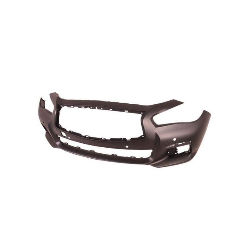 FRONT BUMPER COVER BASE|PREMIUM; W/OBJECT SENSORS; PRIME INFINITI Q50 2014-2017