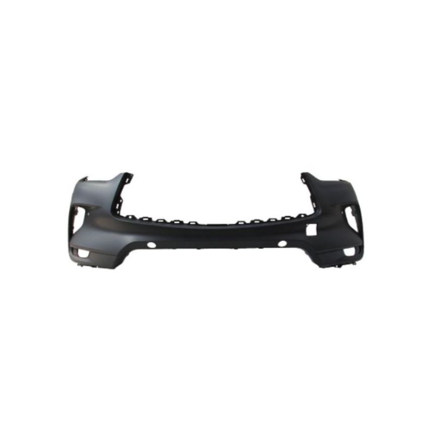 CAPA FRT BUMPER COVER W/OBJECT SENSORS; PRIME INFINITI QX50 19-C