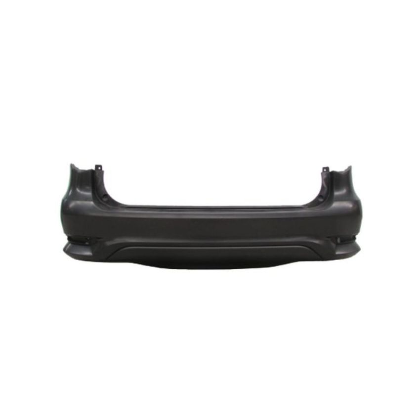 RR BUMPER CVR W/O BACKUP COLLISION INTERVENTION; W/O PARK ASSIST; W/O TOWING HITCH; PRIME QX60 16-17