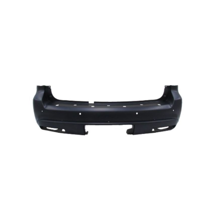 REAR BUMPER COVER AWD; PRIME INFINITI QX80 18-19