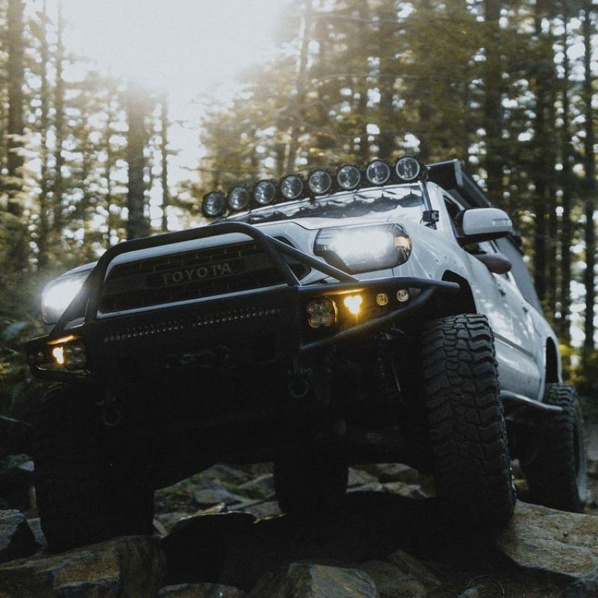 KC HiLiTES 97155 KC FLEX ERA 3 LED DM SAE FOG 2-LIGHT MSTR KIT 12-24 TOY TACO 4RUN TUN AFTERMARKT