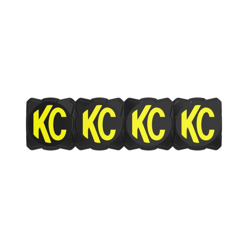 KC HiLiTES 5331 KC Cover FLEX ERA LED Light Bar 10in Black Yellow EA