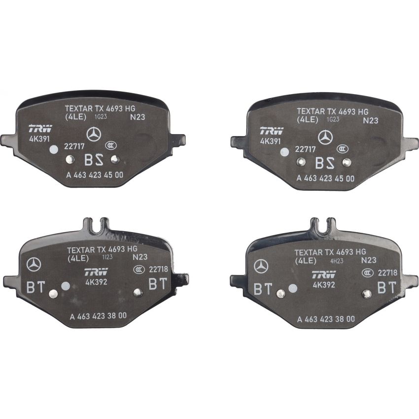 Genuine OEM 000420370564 Brake Pad Set