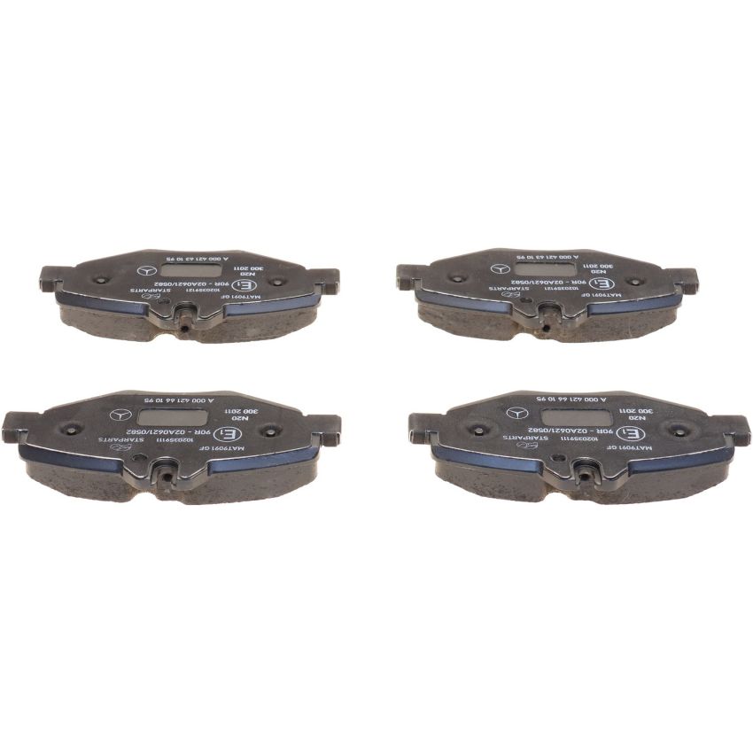 Genuine OEM Brake Pad Set 004420872095