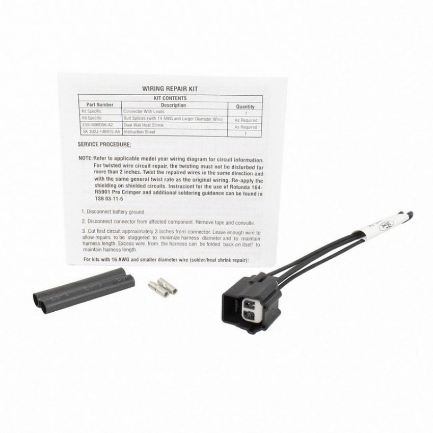 Genuine OEM 3U2Z14S411EKC Wiring Connector and Pigtail