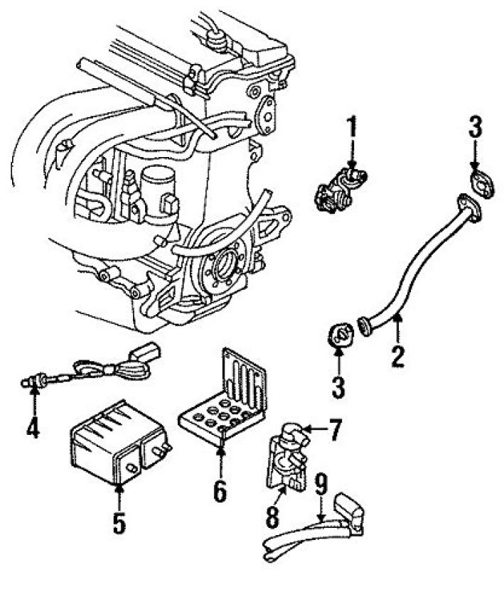 Genuine OEM 4667431 SEAL EGR TUBE