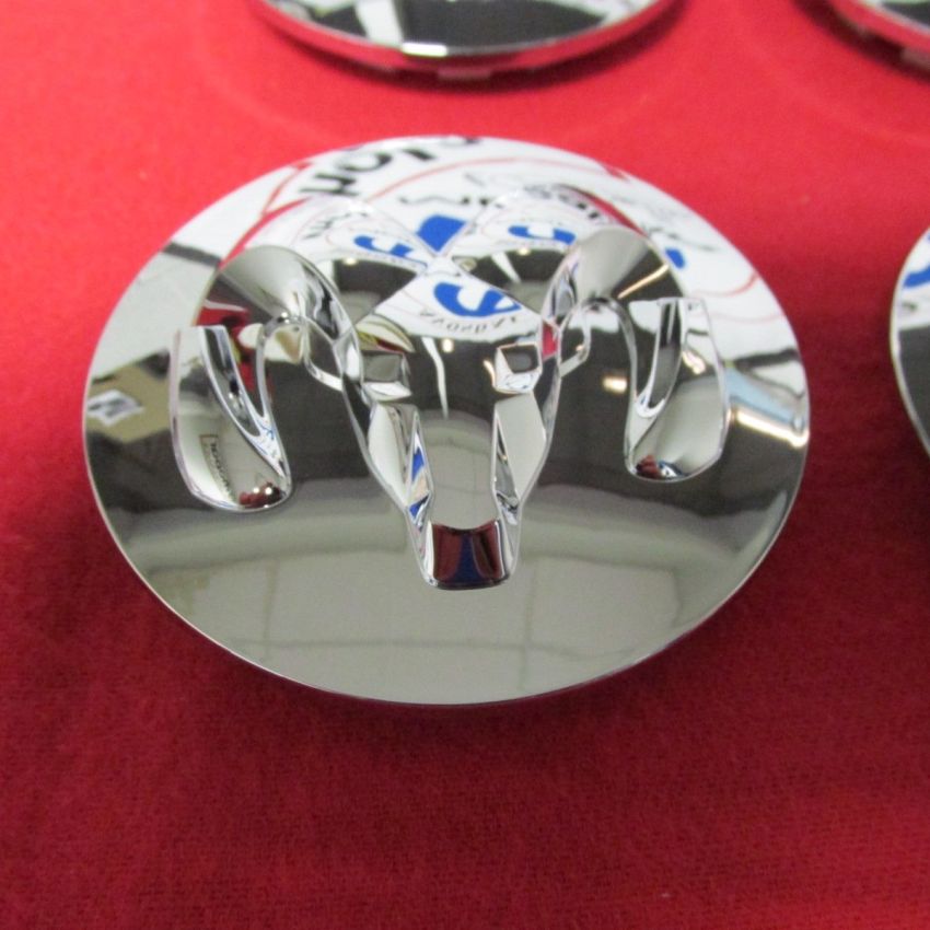 Genuine OEM Dodge Ram 2500 3500 Chrome Ram head logo center cap NEW OEM RAM