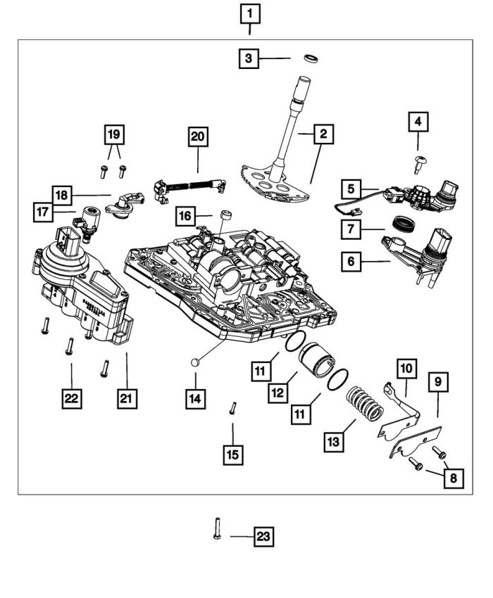 Genuine OEM 4800171AA Transmission Part
