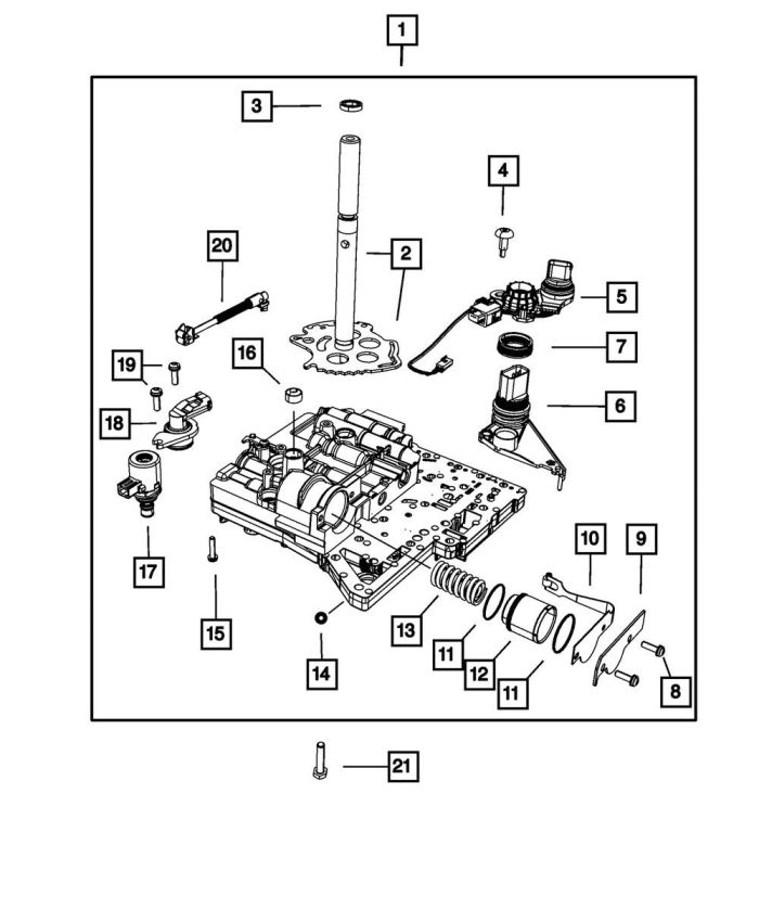Genuine OEM Sensor Trans Variabl
