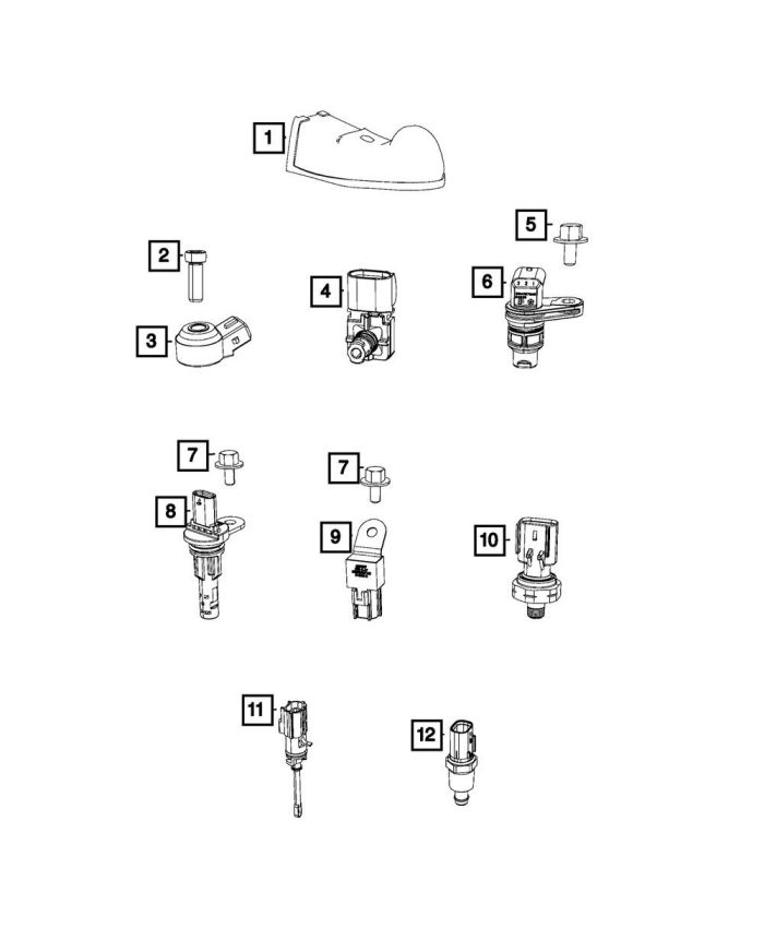 Genuine OEM 5149054ac Auto Part