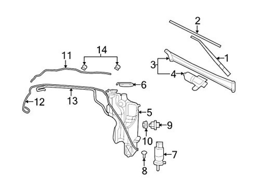 Genuine OEM Grommet Washer Level