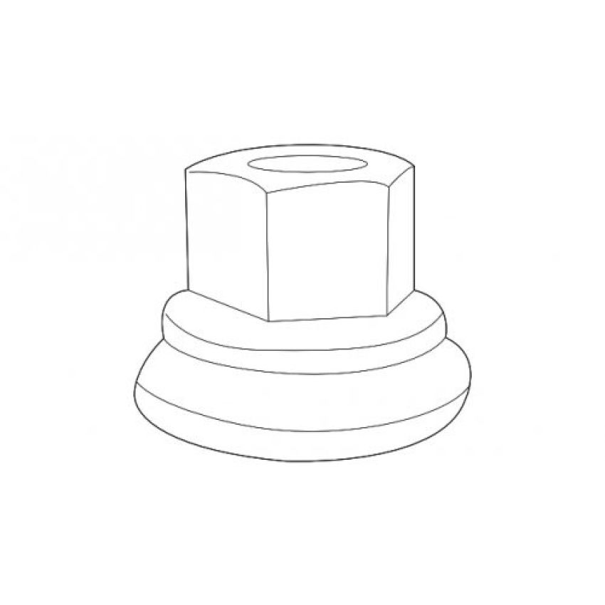 Genuine OEM Lug Nut 6509424AA