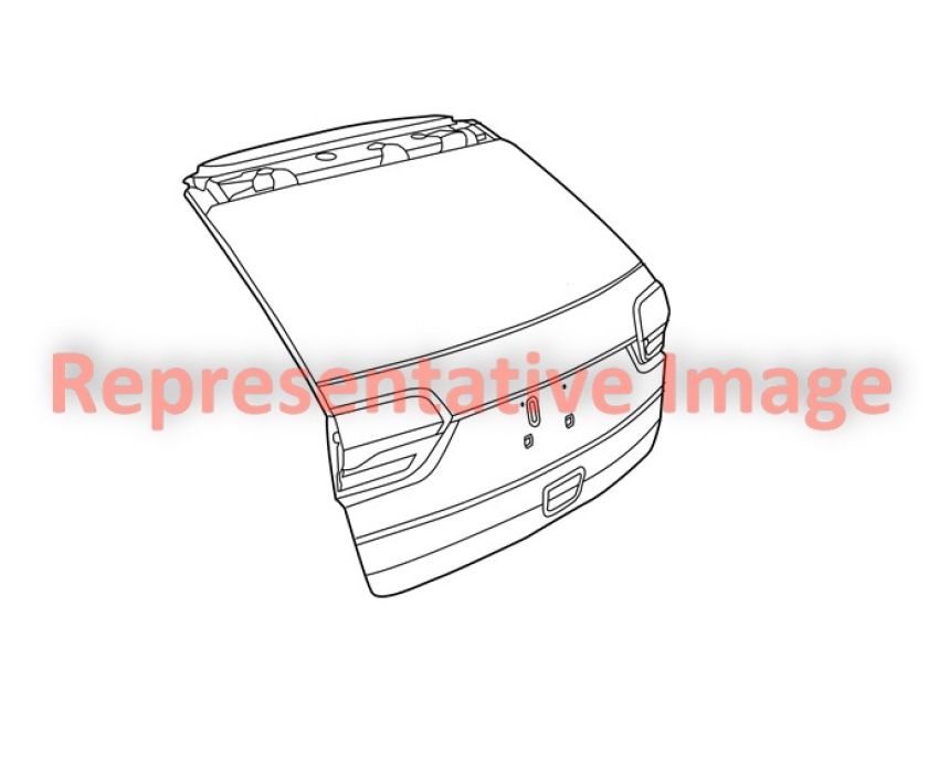 Genuine OEM 68060202AF MIRROR, Outside Rearview