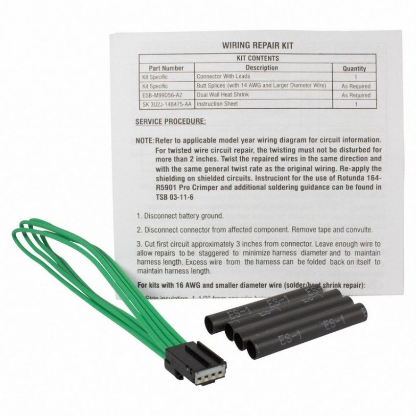 Genuine OEM 6U2Z14S411JB Wiring Connector and Pigtail
