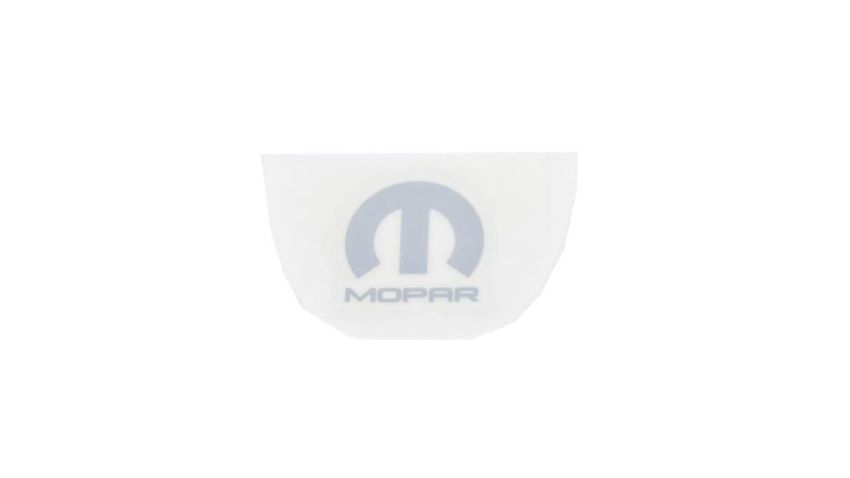 Genuine OEM 82212434 Decal Window Kit Logo, affix to interior glass, etched glass appearance