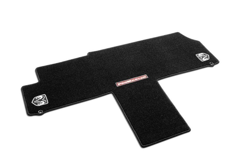 Genuine OEM 82214968 Premium Carpet Mat Premium Carpet Floor Mat, Black - Front, Use with Bucket Seat