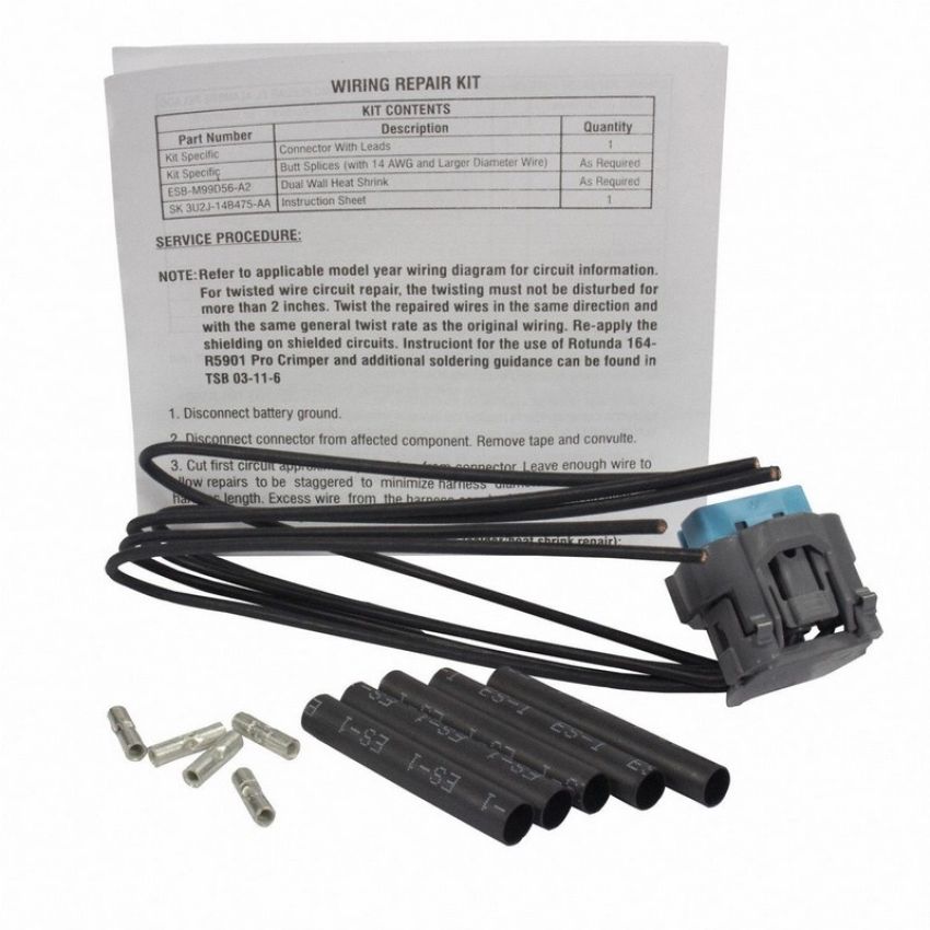 Genuine OEM 8U2Z14S411NA Wiring Connector and Pigtail
