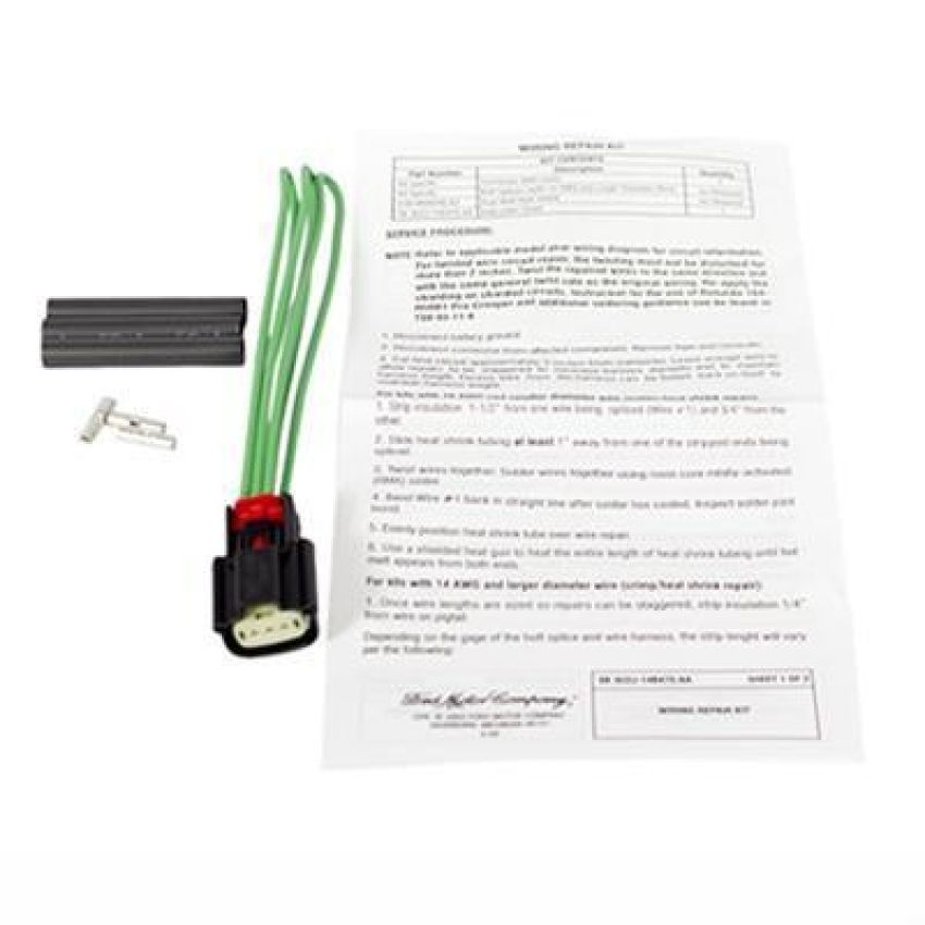 Genuine OEM 9U2Z14S411EA Wiring Connector and Pigtail