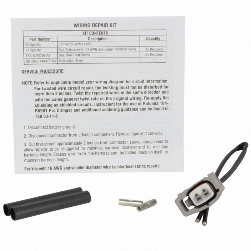 Genuine OEM CU2Z14S411UA Wiring Connector and Pigtail