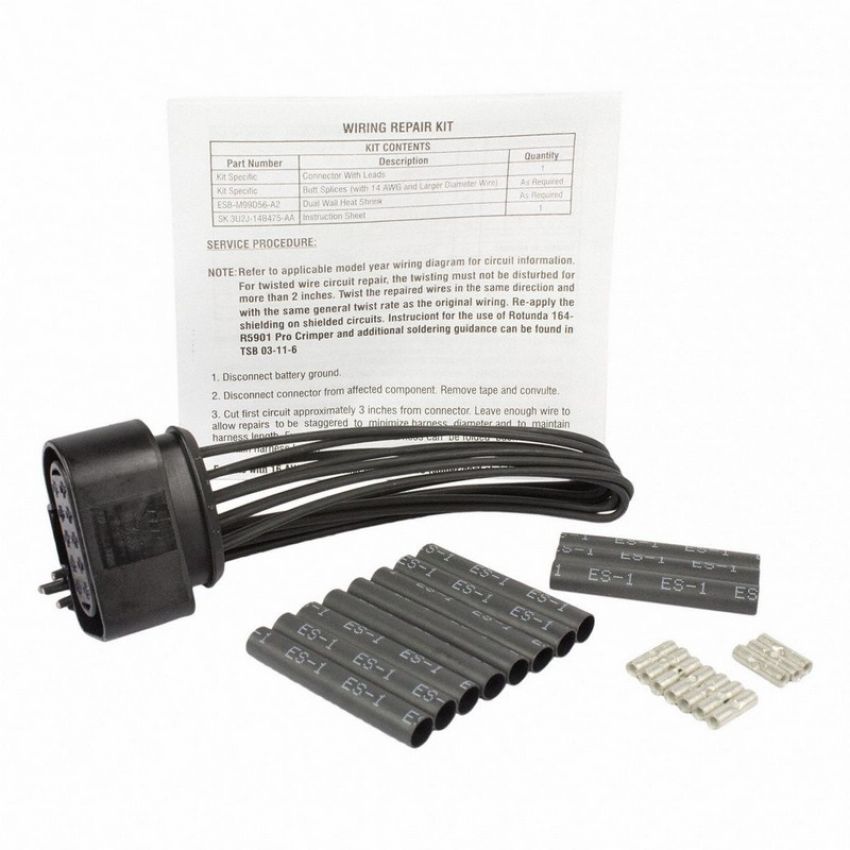 Genuine OEM DU2Z14S411PA Wiring Connector and Pigtail