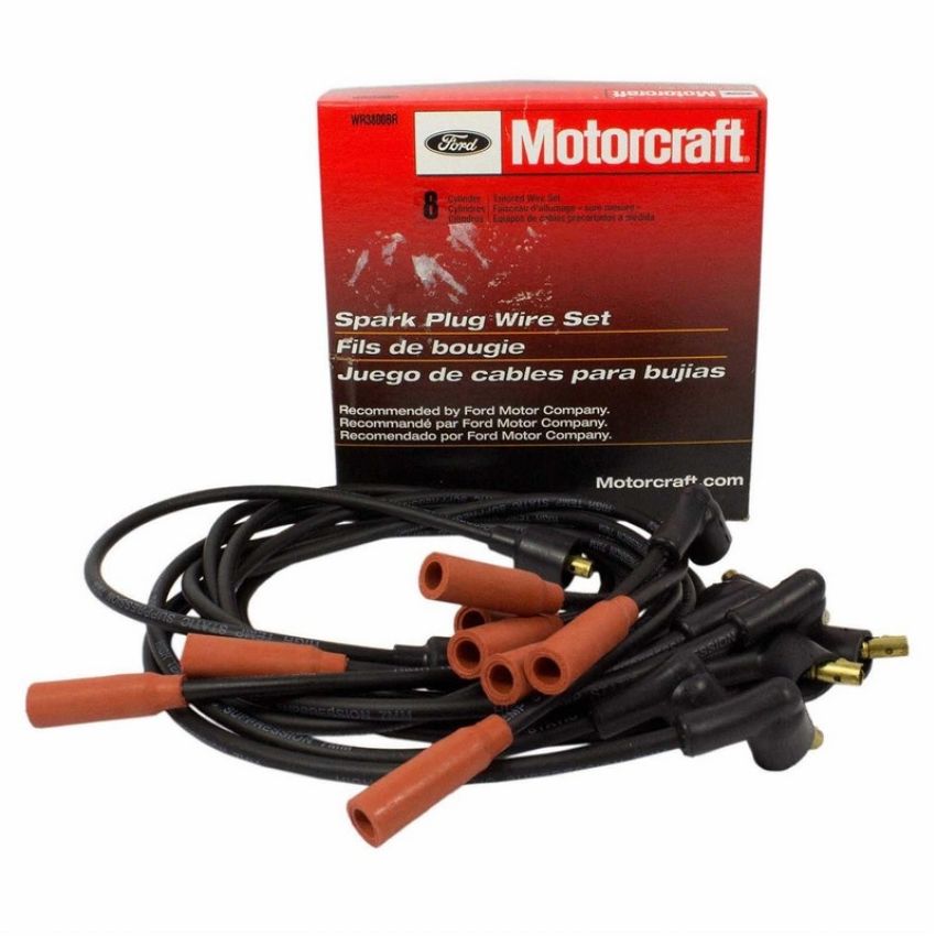 Genuine OEM E5PZ12259NR Spark Plug Wire Set