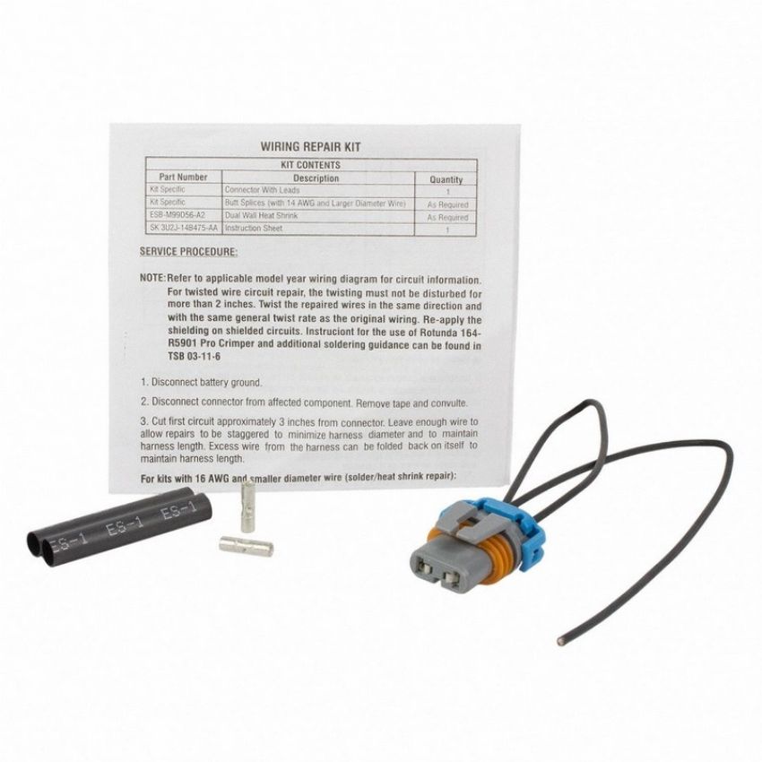 Genuine OEM EU2Z14S411JA Wiring Connector and Pigtail