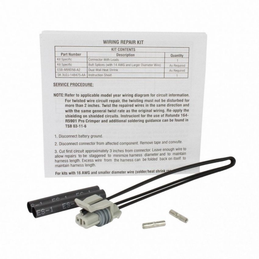 Genuine OEM FU2Z14S411YA Wiring Connector and Pigtail