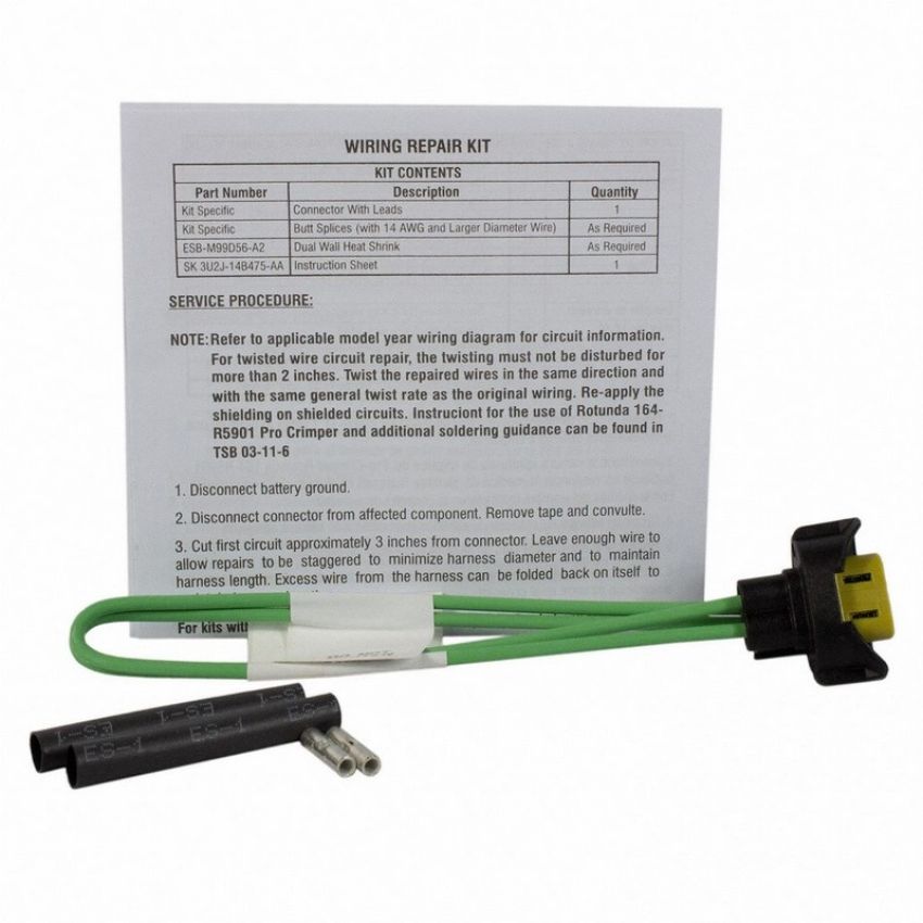 Genuine OEM HU2Z14S411KA Wiring Connector and Pigtail