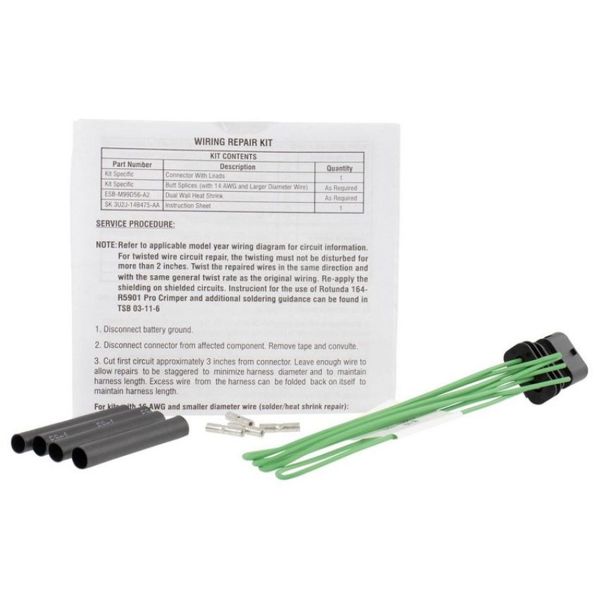 Genuine OEM KU2Z14S411PA Wiring Connector and Pigtail