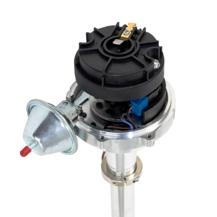 Top Street Performance JM76011BK Pro Series Pro Billet Distributor with Vac