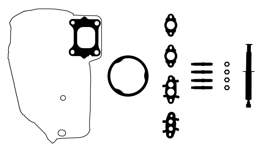 Ajusa JTC12759 Turbo Set