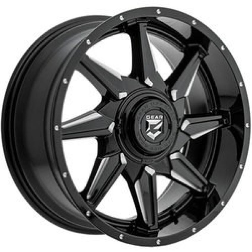 GEAR OFF ROAD 751Bm Wrath Wheel 20X9 8X6.50 125.2 +00