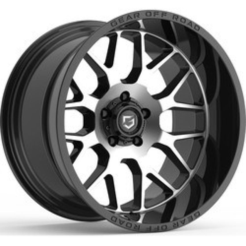 GEAR OFF ROAD 763Mb Raid Wheel 20X12 8X6.50 125.2 -44