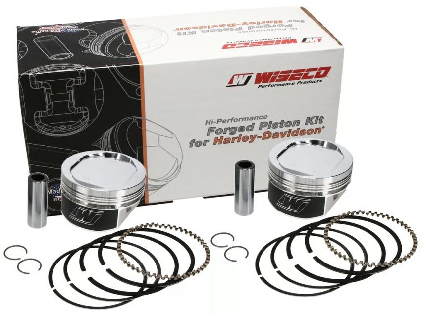 Wiseco K1655 HD Evo 883 Overbore 1200 9.5:1 CR 86-11