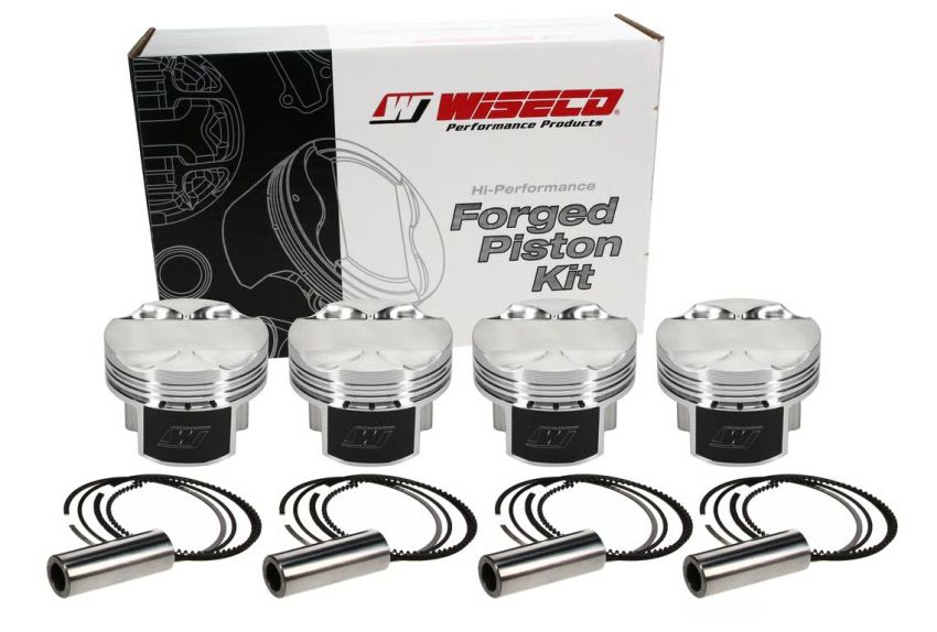 Wiseco K636M86 Piston Set, Mitsubishi, 4B11T, 86.00 mm Bore, Sport Compact, Set of 4