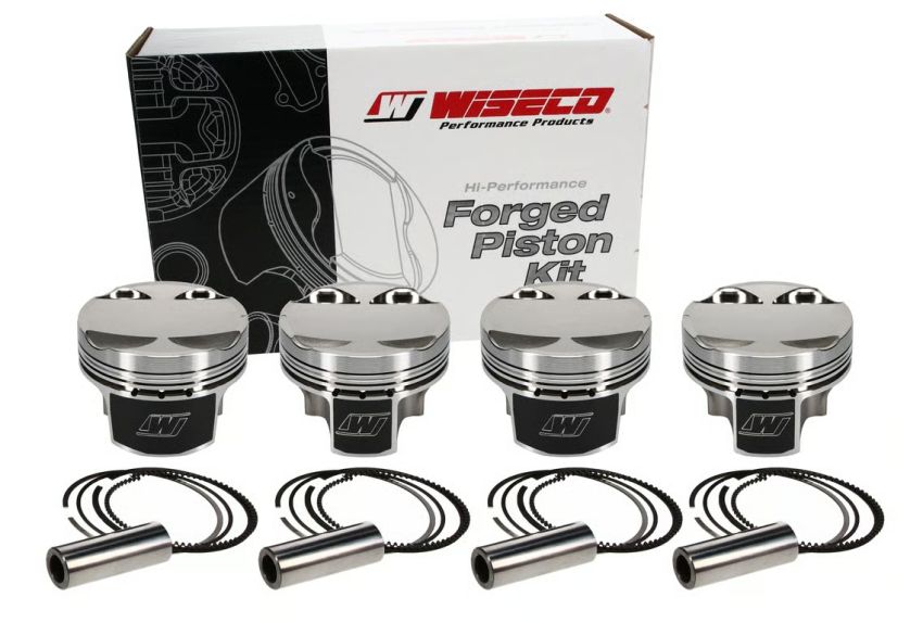 Wiseco K666M87 Piston Set, Mitsubishi, 4G63, 87.00 mm Bore, Sport Compact, Set of 4