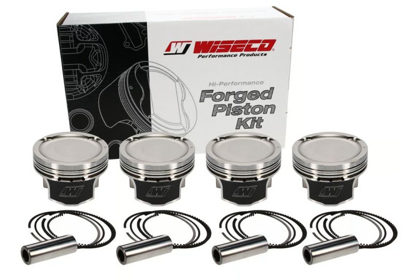 Wiseco K672M815AP Piston Set, Honda, R18A, 81.50 mm Bore, Sport Compact, Set of 4
