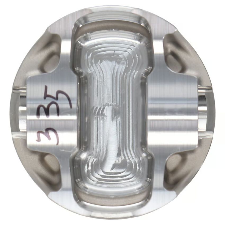 Wiseco 6702M8675 Piston, Mitsubishi, 4B11T, 86.74 mm Bore, Sport Compact, Set of 1