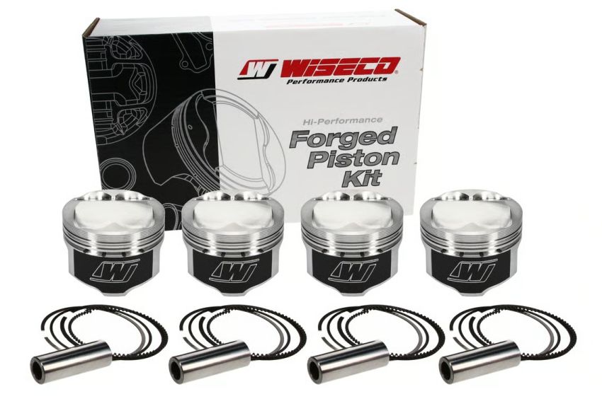 Wiseco KE151M81 Piston Set, Ford, 1.6L, 81.00 mm Bore, European, Set of 4