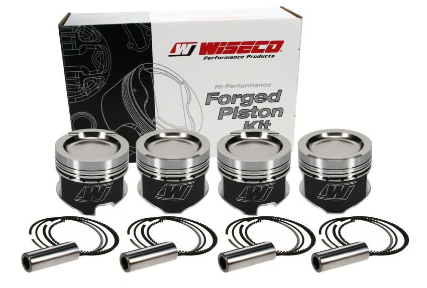 Wiseco KE208M97 Piston Set, Volvo, B230A, 97.00 mm Bore, European, Set of 4