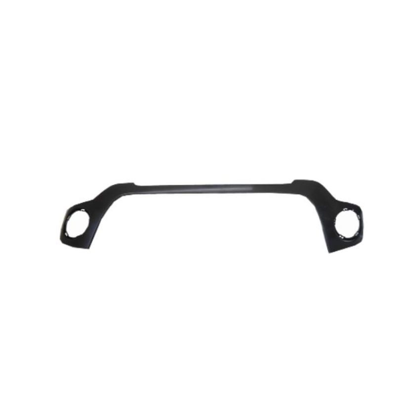 CAPA FRT BUMPER COVER +|EX; CENTER; BLACK KIA SOUL 17-19