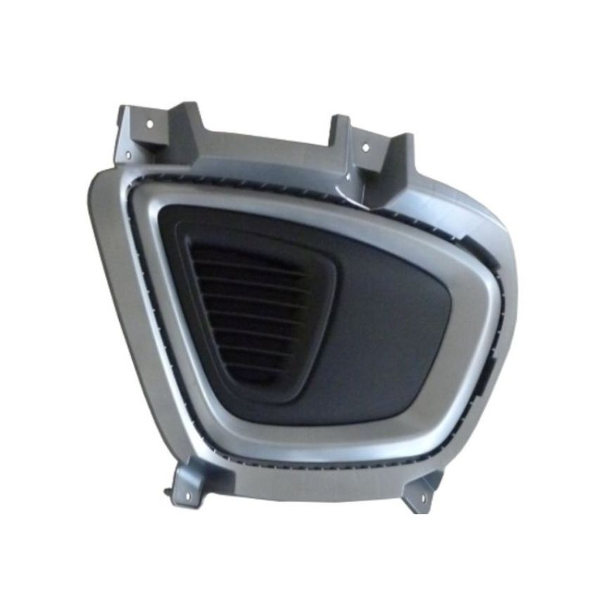 RT FRONT BUMPER INSERT EX|L|LX; FOG LAMP OPENING COVER; W/O FOG LAMPS KIA SORENTO 2016-2018